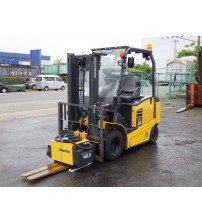 Xe nâng điện 2.5 tấn Komatsu FE25-1 dịch giá, bình điện 72V 360Ah, xe nâng Nhật bãi, sản xuất năm 2018